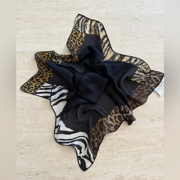 Dolce & Gabbana  Logo Silk Scarf - Picture 2 of 11